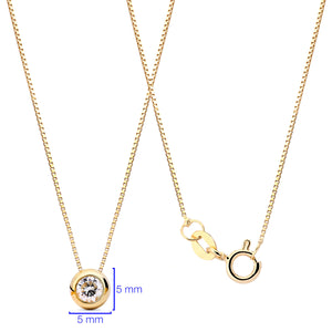 Pingente em Ouro Amarelo 18k com Diamante VS1