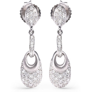 Par de Brinco em Ouro com Diamantes