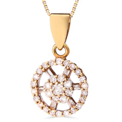 108530-Pingente em Ouro Amarelo com Diamantes