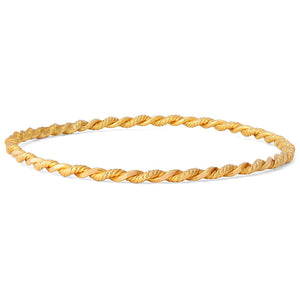 Bracelete em Ouro Amarelo 18k Torcido