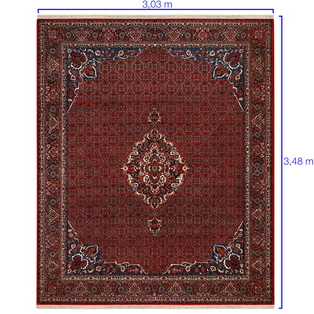 Tapete Iraniano  Bidjar 3,48 x 3,03