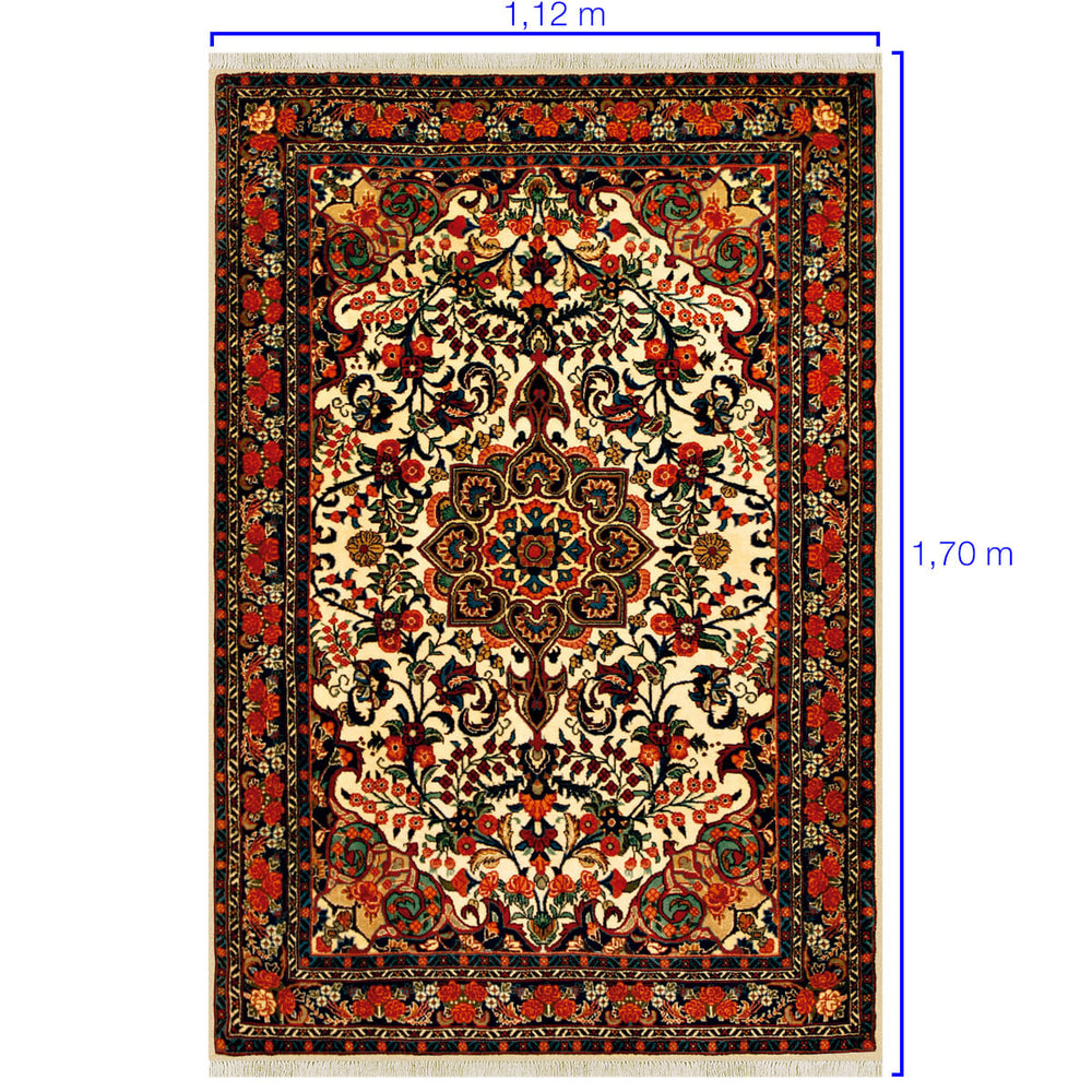 Tapete Iraniano Bidjar 1,12 x 1,70