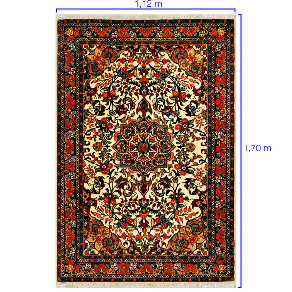 Tapete Iraniano Bidjar 1,12 x 1,70