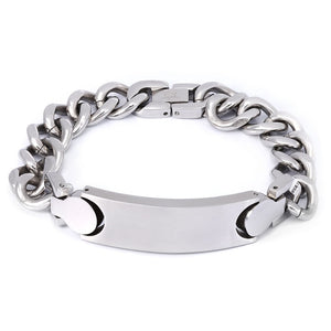 Pulseira Elos de Aço Inoxidável