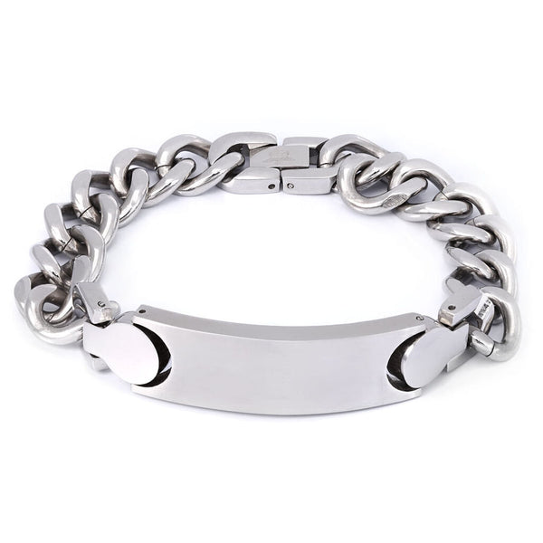 Pulseira Elos de Aço Inoxidável
