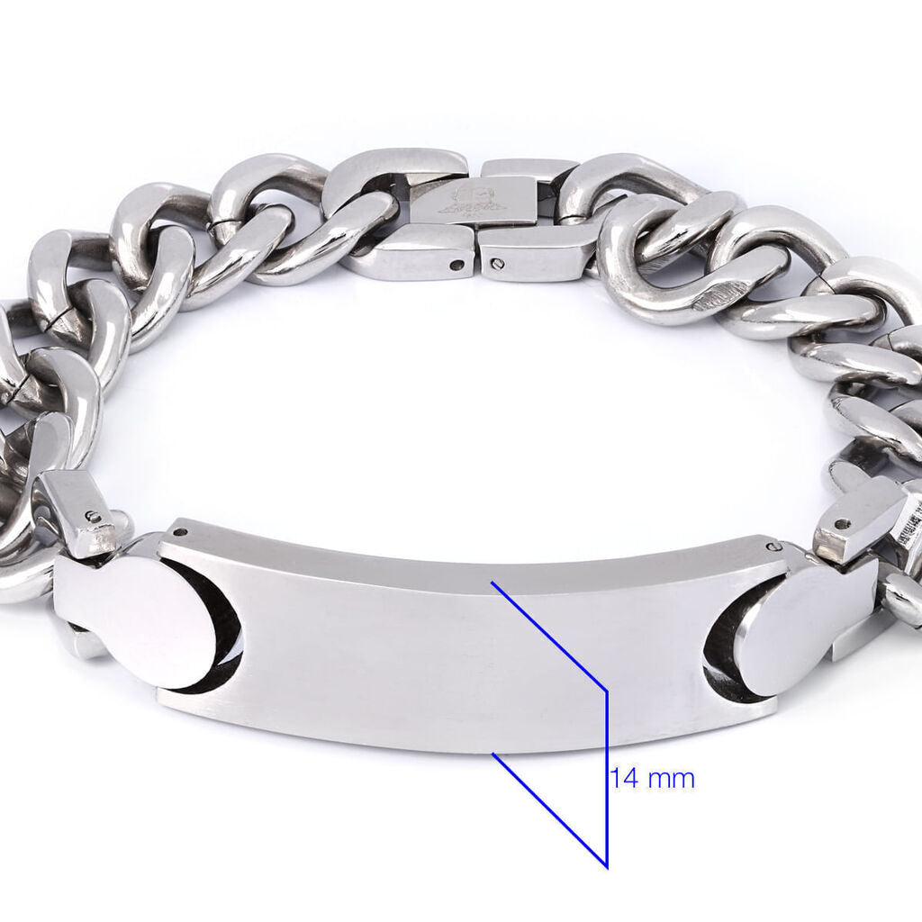 Pulseira Elos de Aço Inoxidável