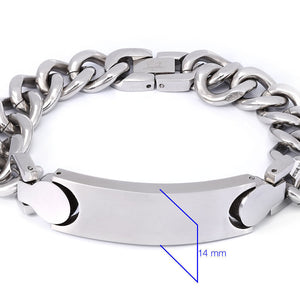 Pulseira Elos de Aço Inoxidável