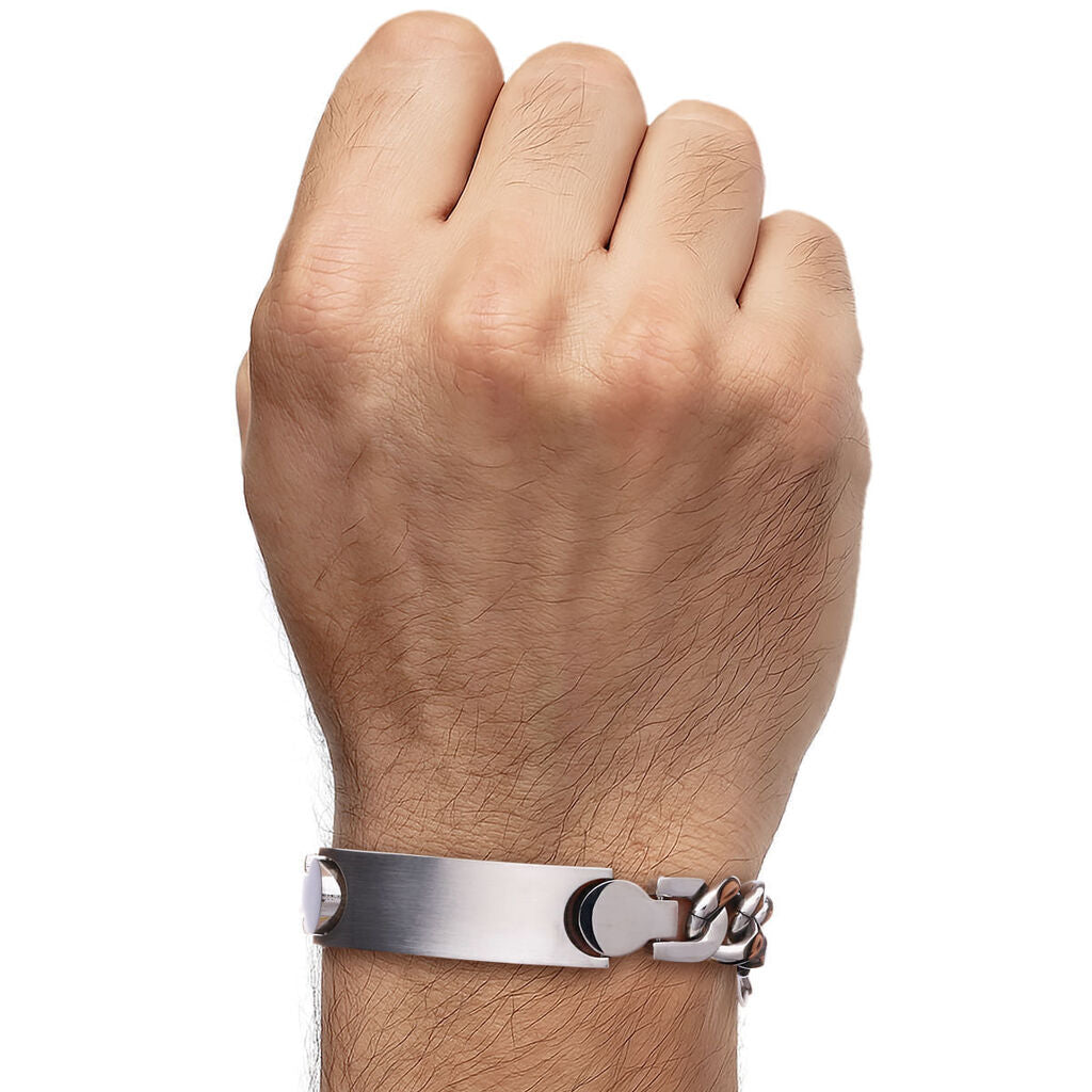 Pulseira Elos de Aço Inoxidável