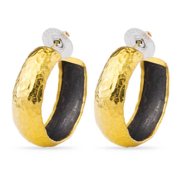 117986-Argola em Ouro Amarelo 18k Ara Collection