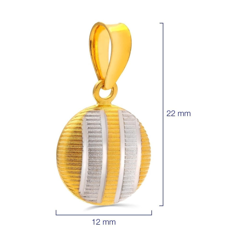 Conjunto Linha Alshahba em Ouro Amarelo 21 k com Par de Brinco e Pingente