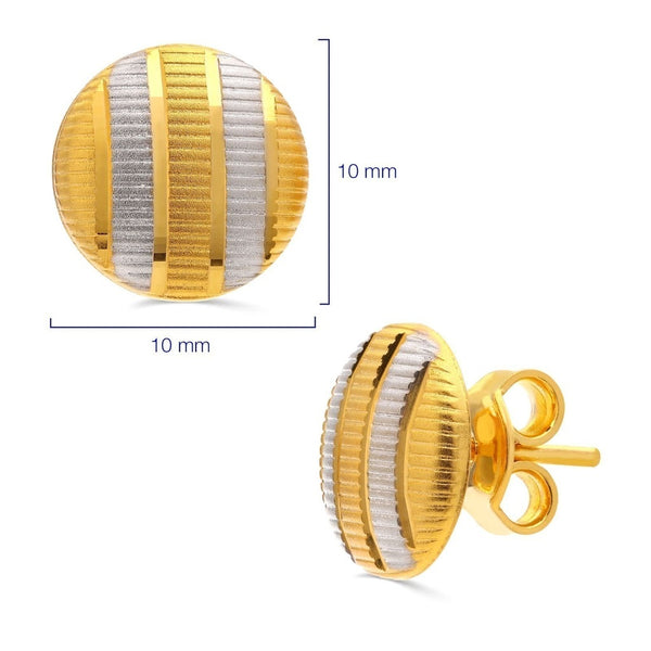 Conjunto Linha Alshahba em Ouro Amarelo 21 k com Par de Brinco e Pingente