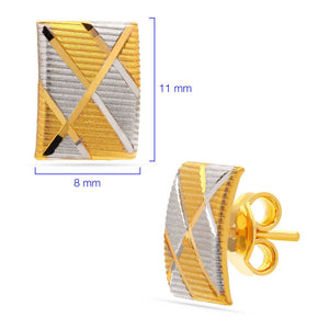 Conjunto Linha Alshahba em Ouro Amarelo 21 k com Par de Brinco e Pingente