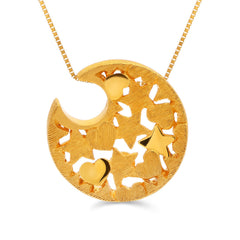 122578-Pingente Linha Prima Gold em Ouro Amarelo 24k