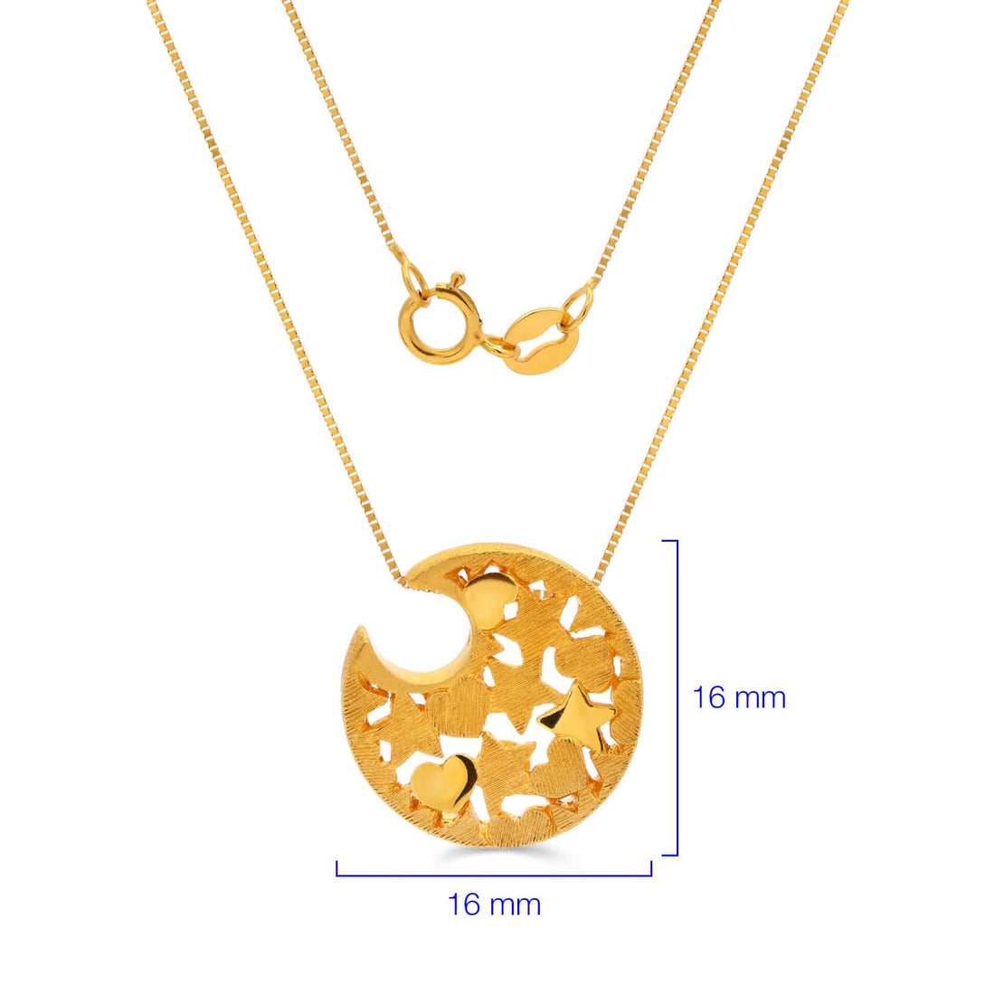 Pingente Linha Prima Gold em Ouro Amarelo 24k