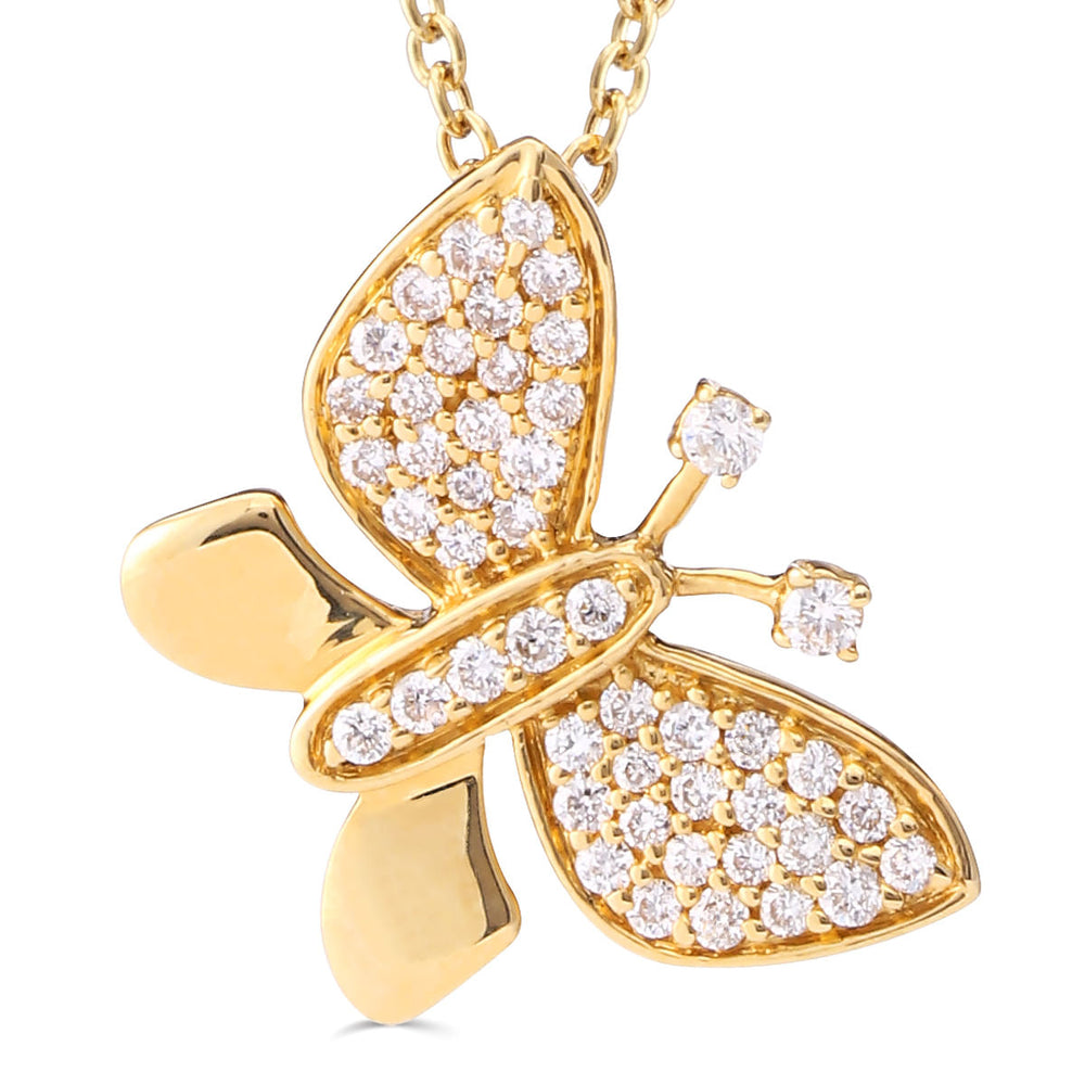 123103-Pingente em Ouro Amarelo com Diamantes VS1