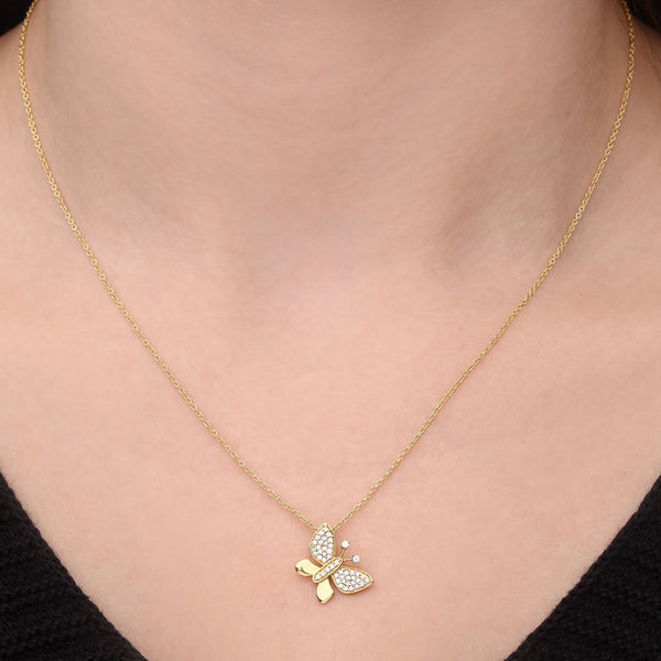 123103-Pingente em Ouro Amarelo com Diamantes VS1