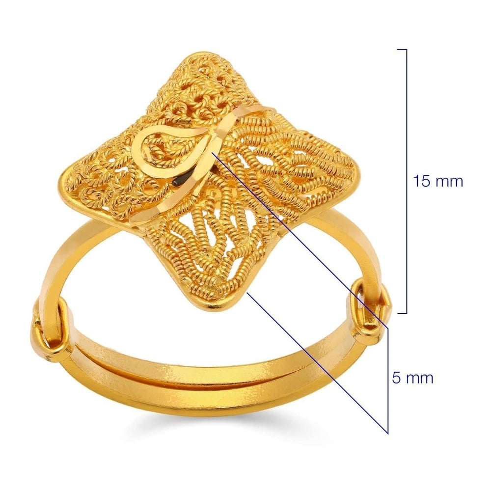 Conjunto Linha Alshahba em Ouro Amarelo 21k