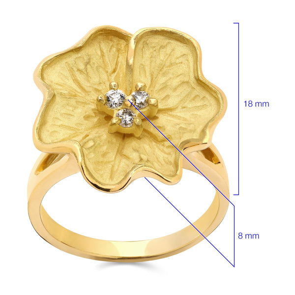 125565-Anel Linha Giovanni em Ouro 18k com Diamantes