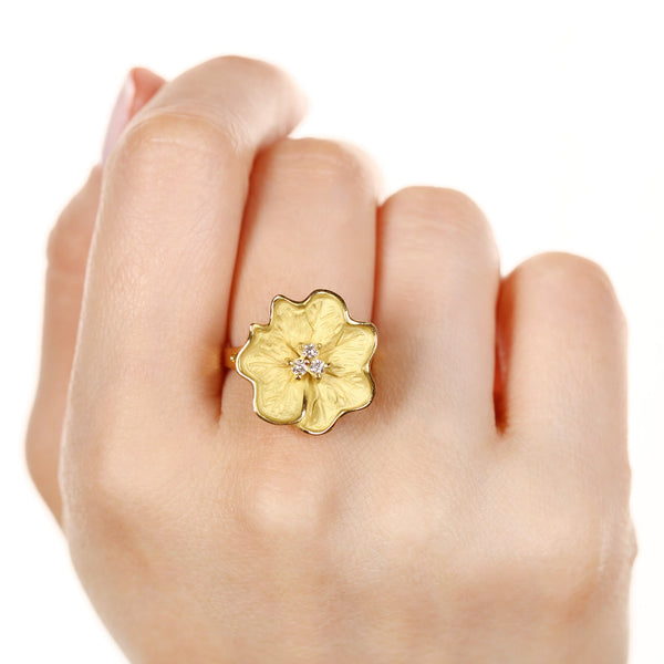 125565-Anel Linha Giovanni em Ouro 18k com Diamantes