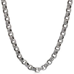 Corrente em Prata 925 Masculina Elos