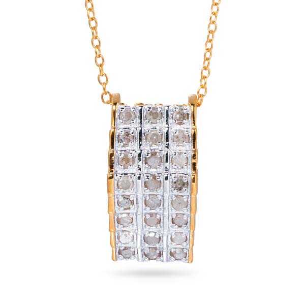 Pingente em Prata 925 com Diamantes Ice
