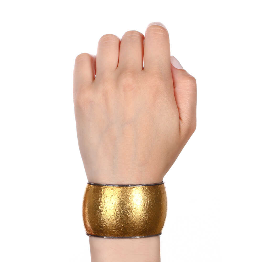 130751-Bracelete Linhja Ara Collection em Ouro Amarelo 23,64 e Prata 925