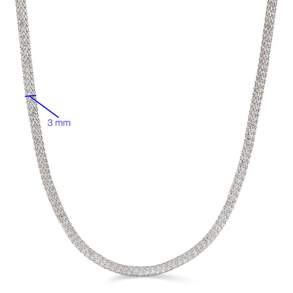 Colar em Prata 925 com Zircônias
