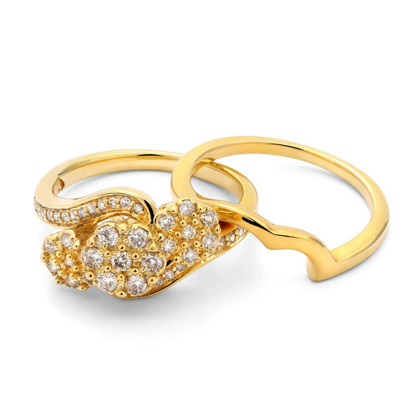 Anel em Prata 925 com Diamantes
