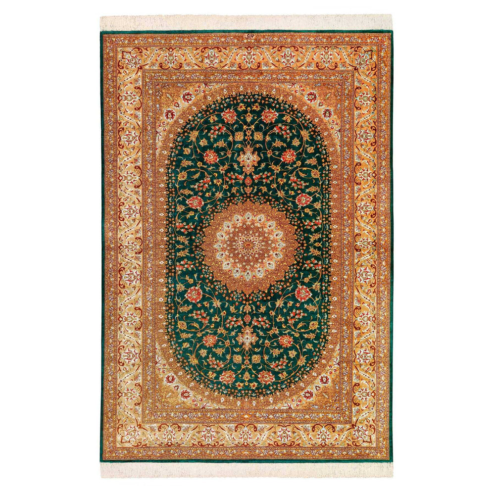 Tapete Iraniano Ghom Silk Ahami