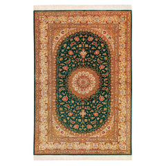 Tapete Iraniano Ghom Silk Ahami