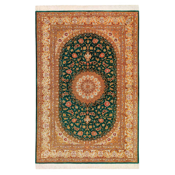 Tapete Iraniano Ghom Silk Ahami