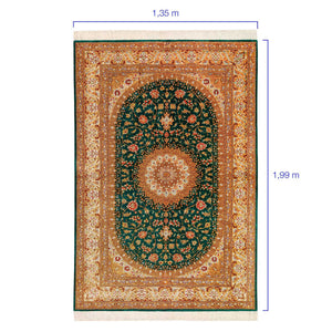 Tapete Iraniano Ghom Silk Ahami