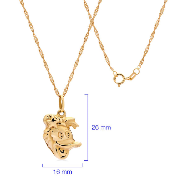 Pingente em Ouro Amarelo Patinho
