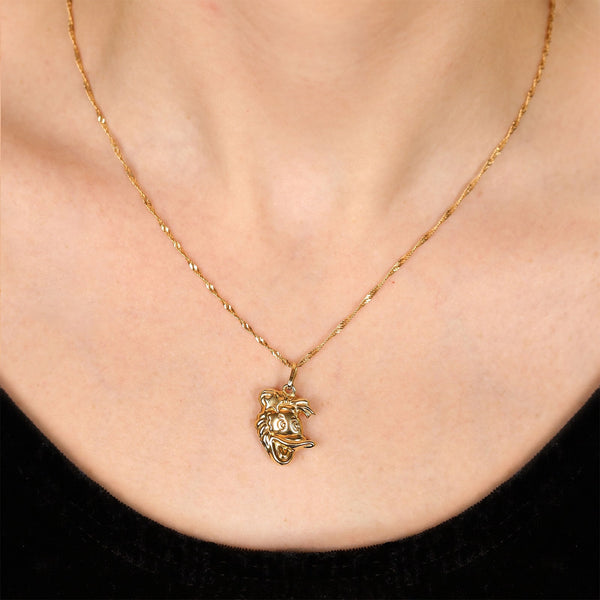 Pingente em Ouro Amarelo Patinho