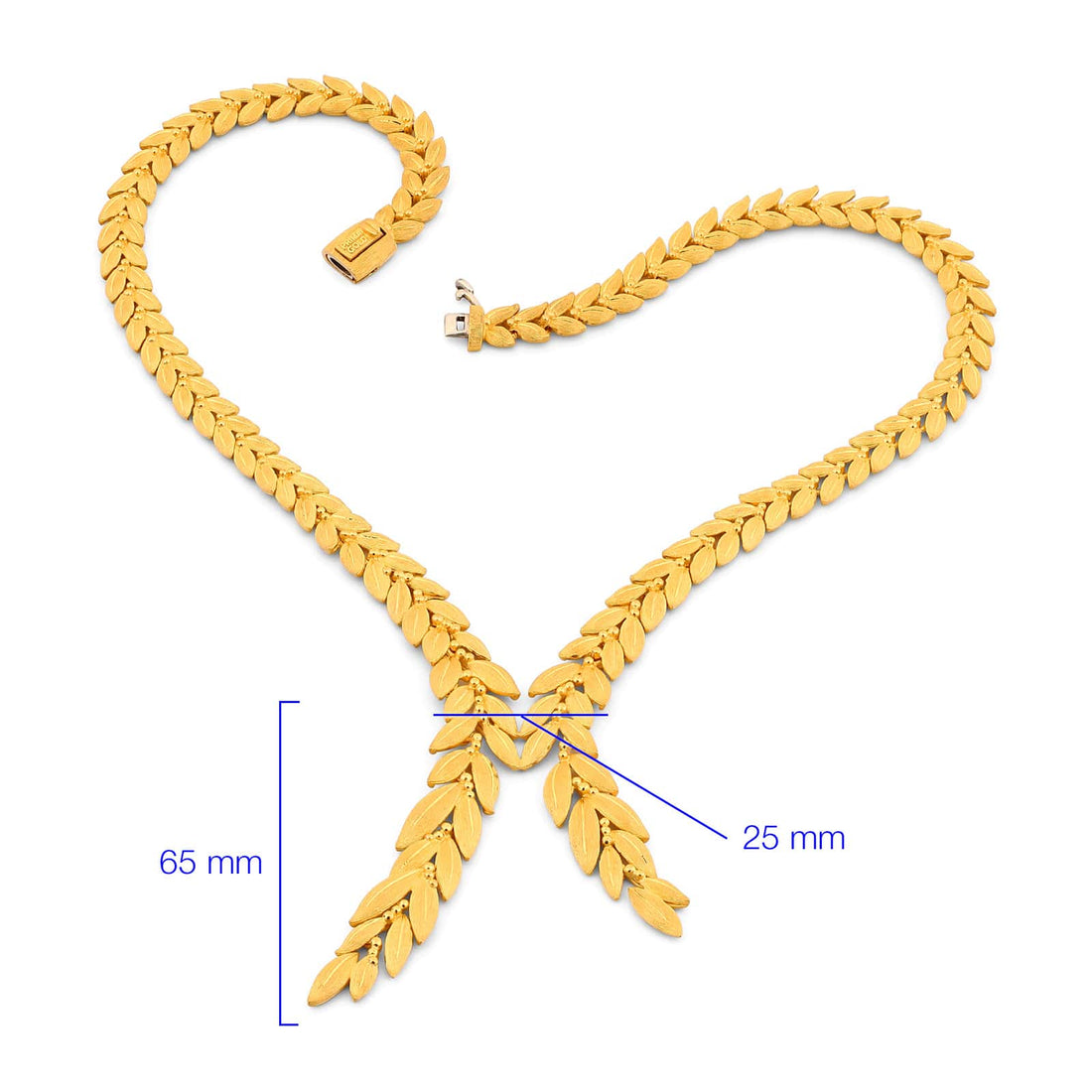 Colar e Par de Brincos linha Prima Gold em Ouro Amarelo 24 k