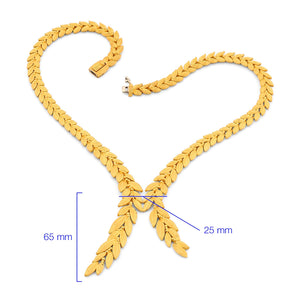 135119-Colar e Par de Brincos linha Prima Gold em Ouro Amarelo 24 k