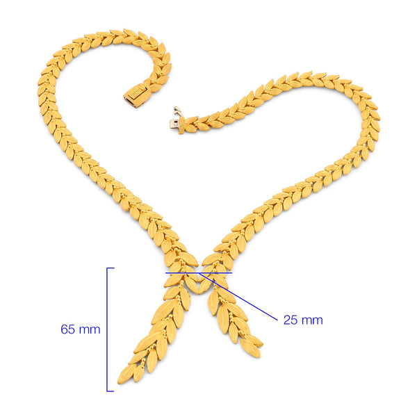 135119-Colar e Par de Brincos linha Prima Gold em Ouro Amarelo 24 k