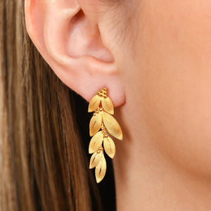 135119-Colar e Par de Brincos linha Prima Gold em Ouro Amarelo 24 k