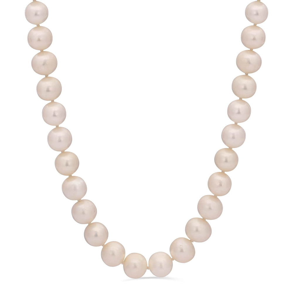 Colar em Ouro Amarelo 14k com Perolas Brancas