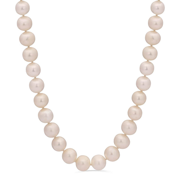 Colar em Ouro Amarelo 14k com Perolas Brancas