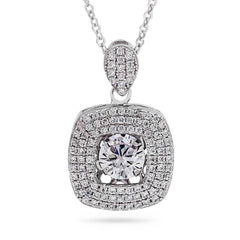Pingente Linha Dancing Diamond em Prata 925 Zircônias
