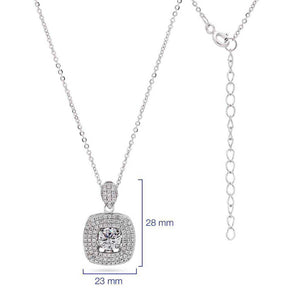 Pingente Linha Dancing Diamond em Prata 925 Zircônias