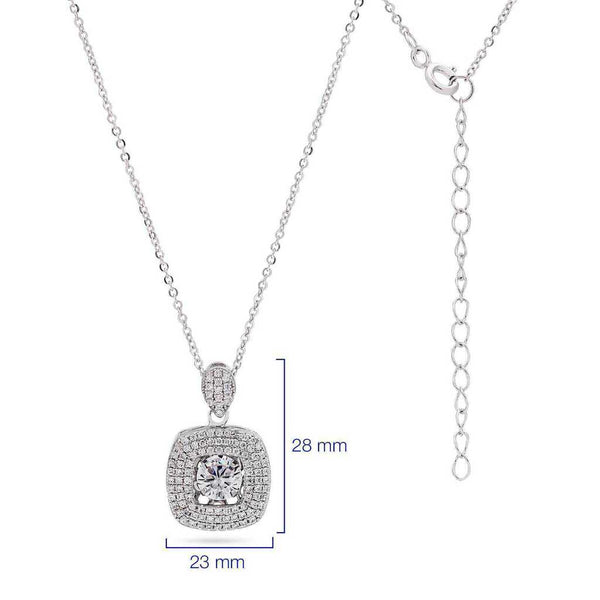 Pingente Linha Dancing Diamond em Prata 925 Zircônias