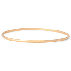 Bracelete Polido em Ouro Rosê 18k