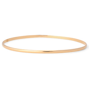 Bracelete Polido em Ouro Rosê 18k