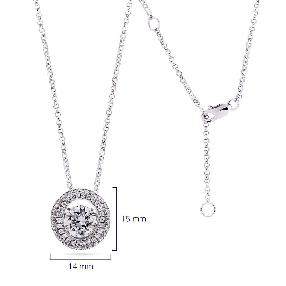 Pingente Linha Dancing Diamonds em Prata 925 com Zircônias