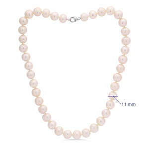 Colar e Pulseira em Prata 925 de Pérolas Brancas