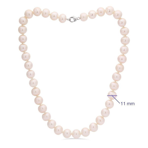 Colar e Pulseira em Prata 925 de Pérolas Brancas