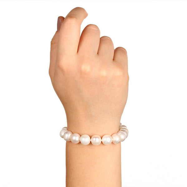 Colar e Pulseira em Prata 925 de Pérolas Brancas