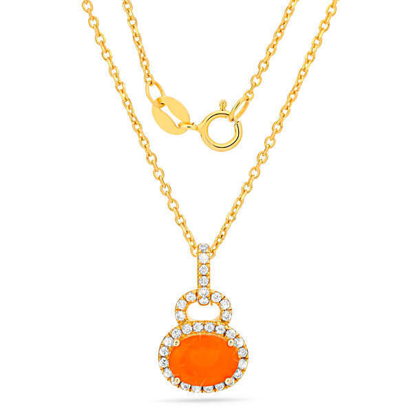 Conjunto em Prata 925 com Opala e Zircônias